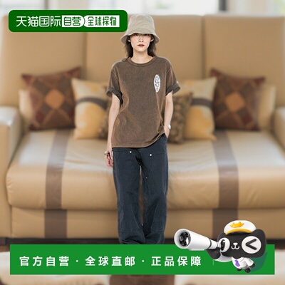 韩国直邮AECA 男士T恤AWCMSSBETTSOV026C0FC BALANCE WAVE WAVE H