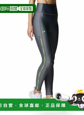 日本直邮 Under Armour 女士UA WORDMARK紧身长裤 6001323-025 运