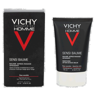 欧洲直邮Vichy Homme Sensi Baume Soothing After Shave Ba正品