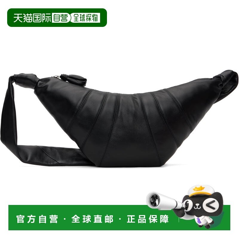 1h可退 香港直邮Lemaire 女士 黑色中号 Croissant 单肩包 BG0001,箱包皮具/热销女包/男包,通用款女包,淘宝优惠券,粉丝福利购,淘宝优惠卷