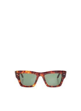 VALENTINO 女士眼镜 VLS106C5300 SS2023 绿色 徽标方形框太阳镜