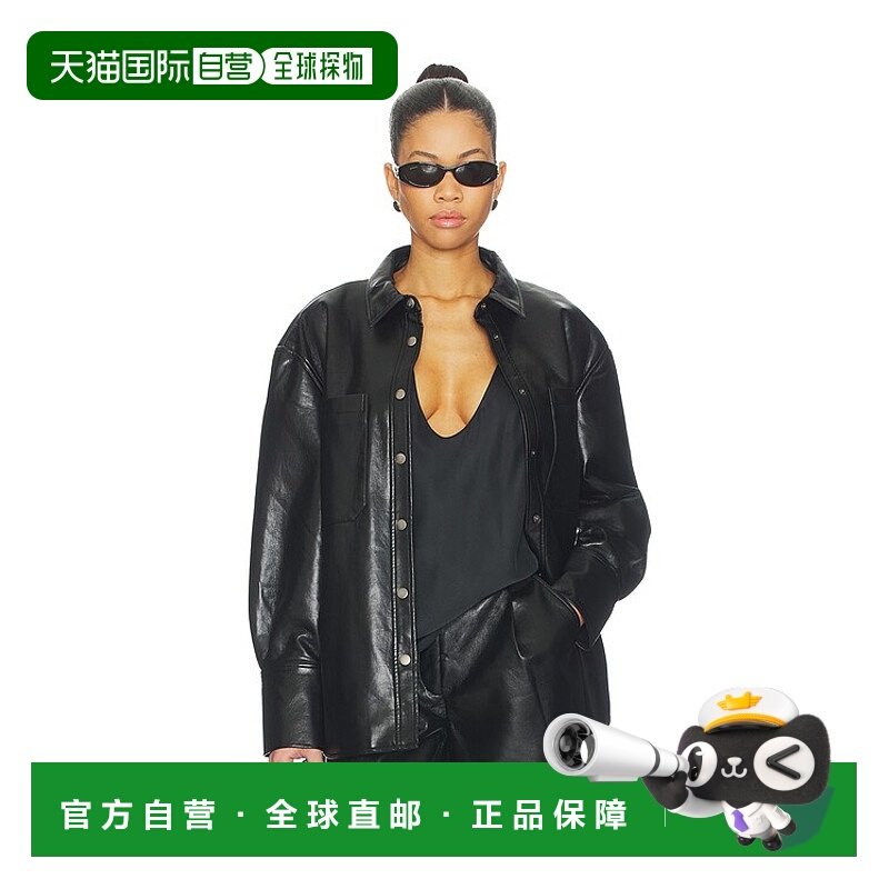 1h可退 香港直邮潮奢 ANINE BING 女士 Dante 衬衫 A0712051外套