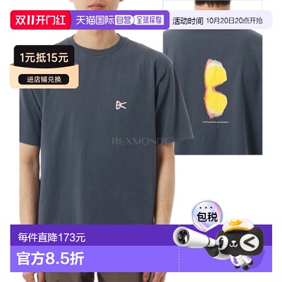 韩国直邮DISTRICT VISION 加州棉质T恤（DVLA001-B Junya Dad 暖