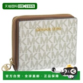 Kors 女士 Jet 日本直邮Michael Set 旅行双折钱包白色D35H3GTVF2