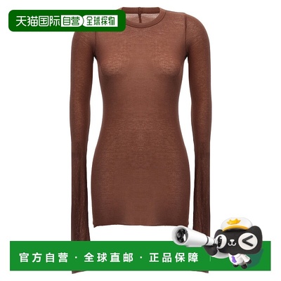 1h可退 香港直邮RICK OWENS 女士T恤 RP02E4202RC13 SS2025 粉红