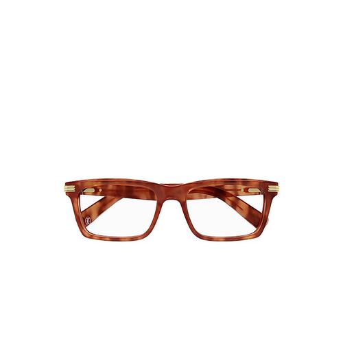 CARTIER 男士太阳镜 CT0420O004 AW2023 红色 CT0420O