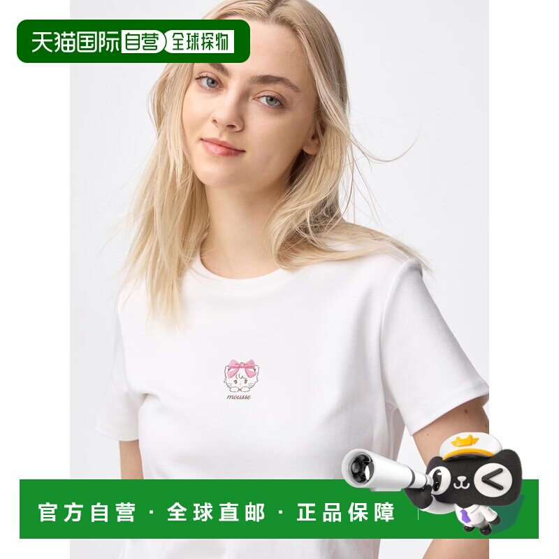 日本直邮GU Graphic T Lil Ala Mode 女装图形T恤