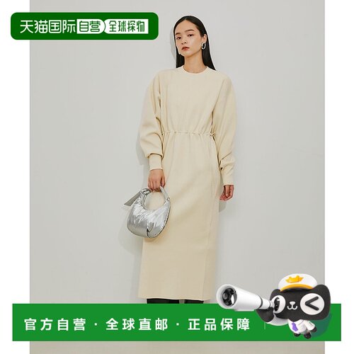 日本直邮Adam et Rope' 女士可调腰身长袖针织连衣裙 2024BGAE240