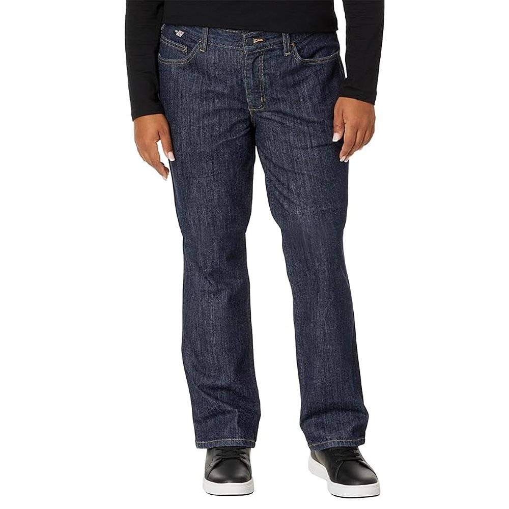 潮奢 Carhartt 卡哈特 女士 防火粗糙弹力经典合身牛仔裤