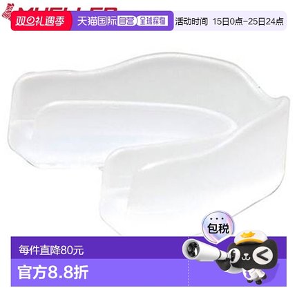 日本直邮Mueller 护齿套 6 件装 透明 131005 接触性运动 武术 护