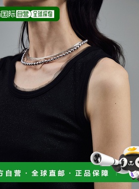 1h可退 日本直邮SALON女士亮片拼接网纱坦克背心 2025ASHM25210