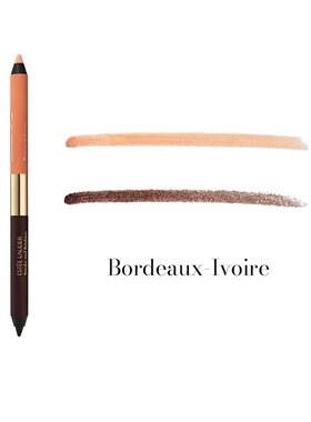 Estee lauder雅诗兰黛 双头持久眼线笔1g#BORDEAUX-IVOIRE