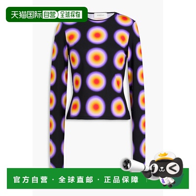 付款1h内可退 香港直邮Sportmax 斯宝麦斯 女士 Ennio 印花弹性针