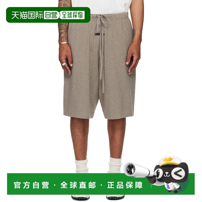 香港直邮潮奢 Essentials 男士 灰褐色 Basketball Jersey 短裤 1