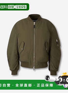 香港直邮GIVENCHY 男士夹克 BM01FU164Z305KHAKI SS2026 军绿色