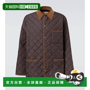 1h可退 香港直邮Valentino 华伦天奴 男士 波尔卡圆点绗缝夹克