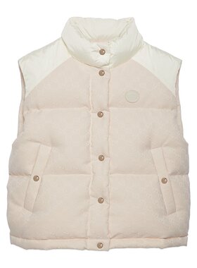 Gucci 拼接衬垫羽绒马甲 774910Z9AAT