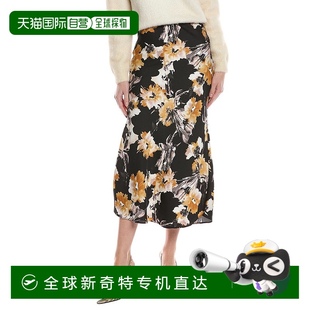 Midi 美國奧萊直發(fā) Satin 自營 Fishtail black Gracia Skirt