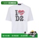 男士 T恤 S71GD1599D20020100 香港直邮DSQUARED2 AW2025男装