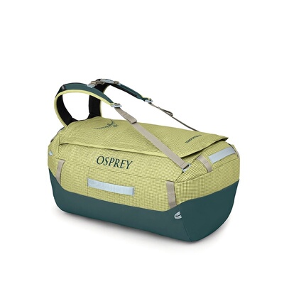 自营欧洲直邮OSPREY Transporter™ Duffel 65男女同款露光绿尼龙