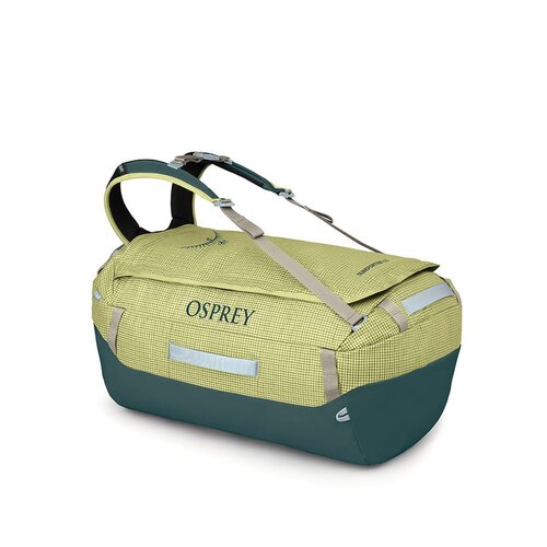 自营欧洲直邮OSPREY Transporter™ Duffel 65男女同款露光绿尼龙