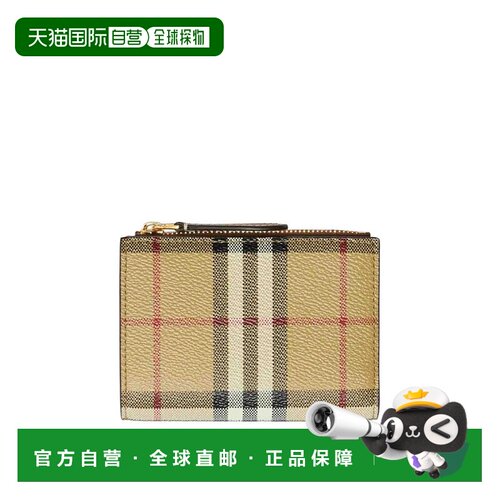 香港直邮BURBERRY 女士钱包 8109807 AW2026 棕色 W Wallet