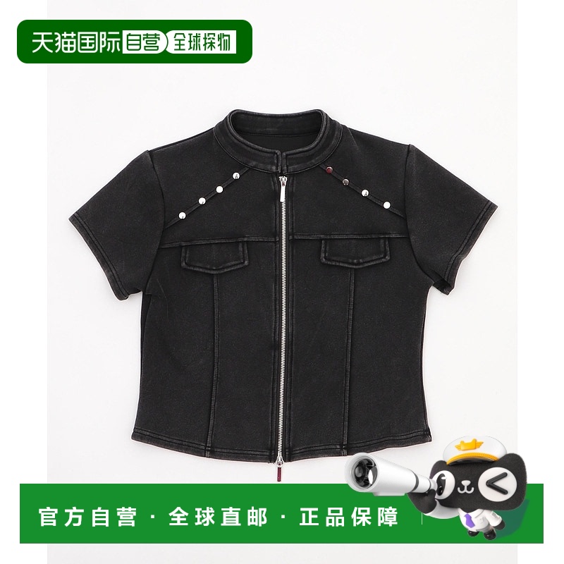 1h可退 日本直邮Figments 女士短袖机车风短夹克 FG25SS172