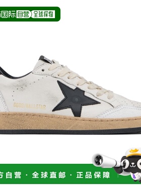1h可退 香港直邮GOLDEN GOOSE 女士 白色 Ball Star 运动鞋 GWF00