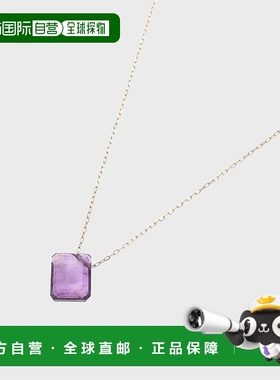 日潮跑腿COCOSHNIK K10紫水晶斜项链 405-36090