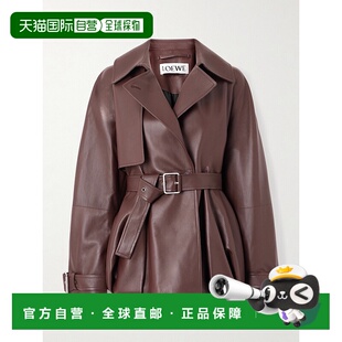 1h可退 香港直邮LOEWE 罗意威 女士 束带皮革夹克 S540Y34L59皮衣