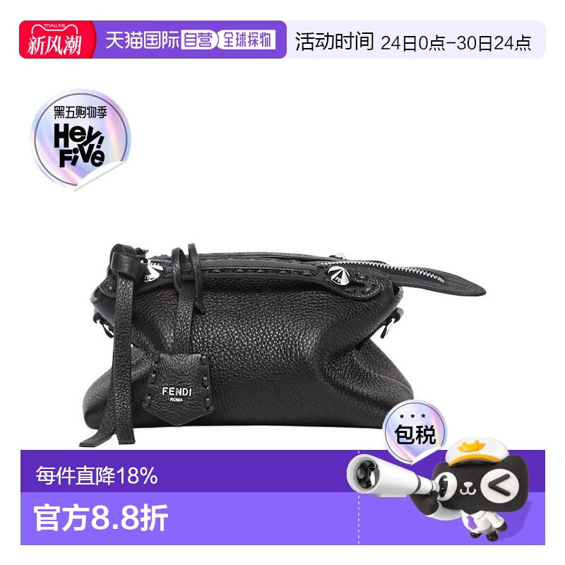 香港直邮FENDI 24FW By The Way Selleria迷你手袋 Women斜挎包