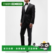 Gentry 1h可退 缎面翻领羊毛两件 男士 Halven 美国直邮 BOSS