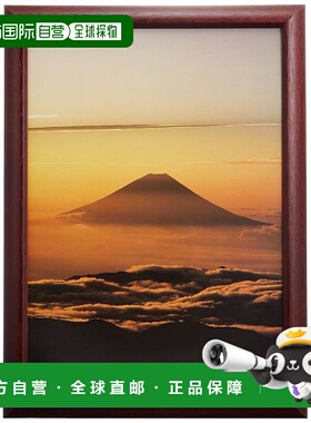 【日本直邮】Fujicolor富士胶片 木制相框D3 A4  玫瑰红色 66718