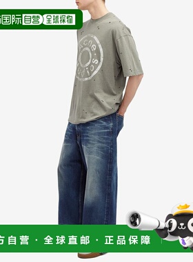 1h可退 香港直邮潮奢 Acne Studios 艾克妮 男士 徽标圆领T恤 CL0