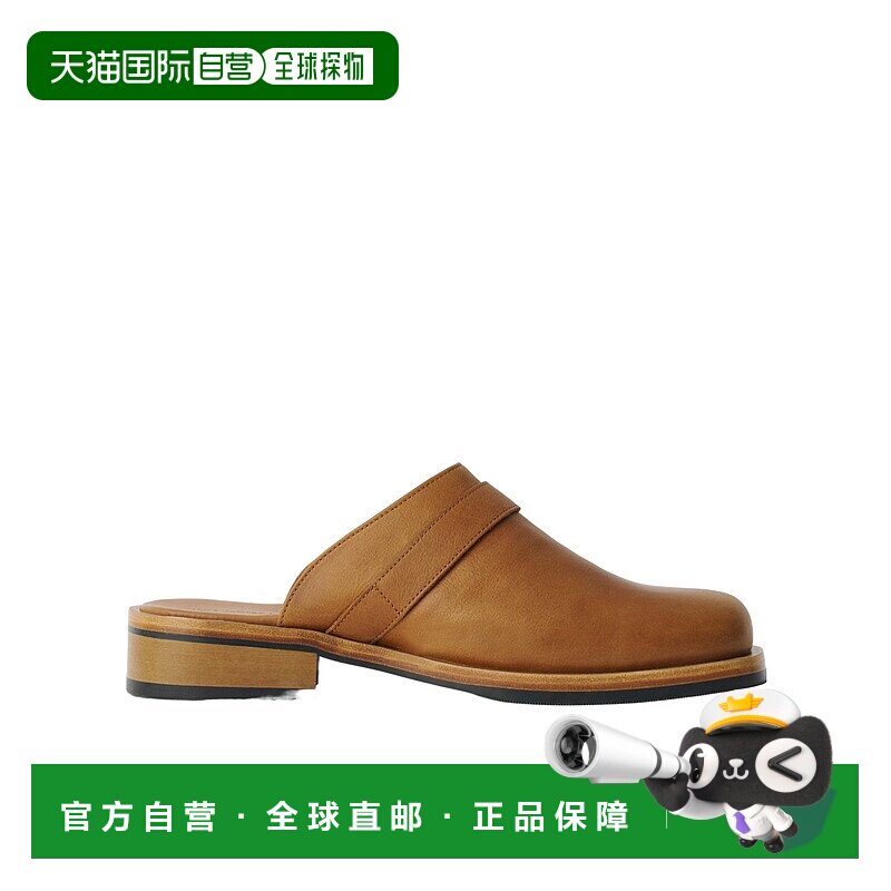 香港直邮OUR LEGACY 男士凉鞋 A2257CMB SS2025 棕色 圆头穆勒鞋