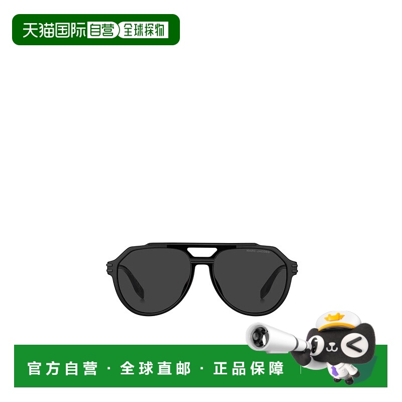 香港直邮MARC JACOBS 男士太阳镜 MARC876S807IR AW2025 黑色