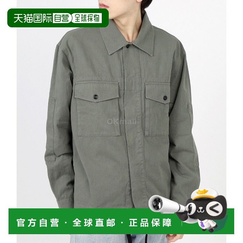 韩国直邮Margaret Howell MHL 统一绿色拉绳夹克 MHJK0509S24LBS