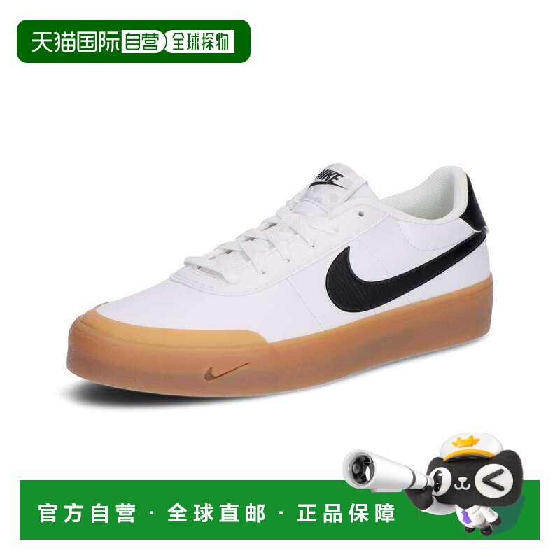日本直邮Nike 运动鞋Court Shot 白色/黑色-浅棕色 njp-fq8146112
