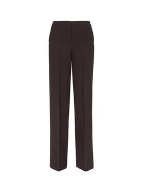 FENDI 女士休闲裤 FR6580AJYFF0AU3 AW2024 紫色 折痕细节休闲裤