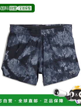 香港直邮Y-3 女士短裤 JX4809 AW2025 蓝色 AOP 跑步短裤