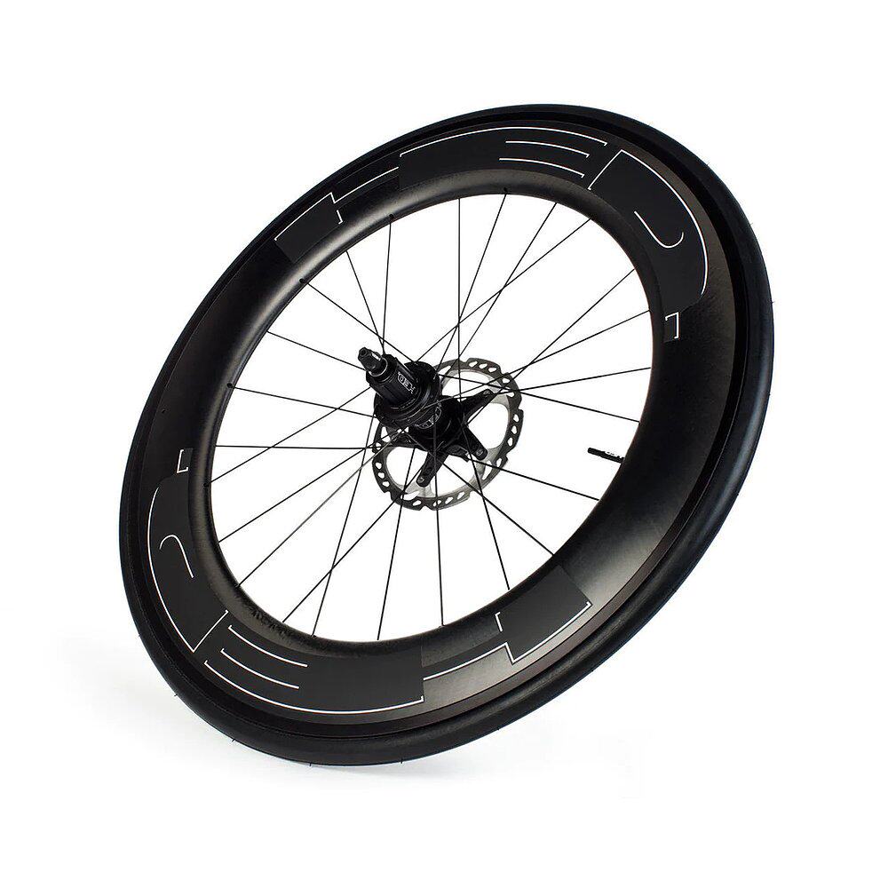 美国HED JET 9 PLUS BLACK碟刹内外胎跑车前轮公路自行车轮组前轮