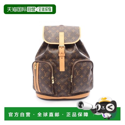 日本直邮中古LV路易威登女包A级95新Backpack背包涂层/防水帆布斜