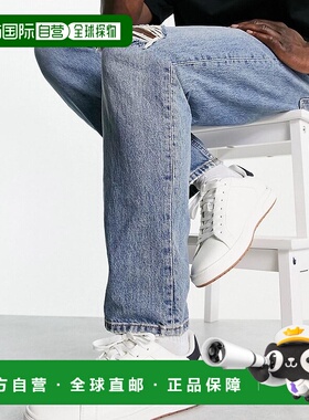 1h可退 香港直邮潮奢 Levi'S 李维斯 男士 piper 红色内嵌训练运(