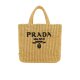 Prada 徽标手提包 1BG422VOOL2C2T