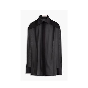 潮奢 真丝雪纺衬衫 valentino 女士 B0AB5L02UP0 华伦天奴 1h可退