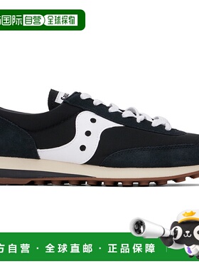 1h可退 香港直邮潮奢 saucony 索康尼 男士 黑色 Trainer 80 运动