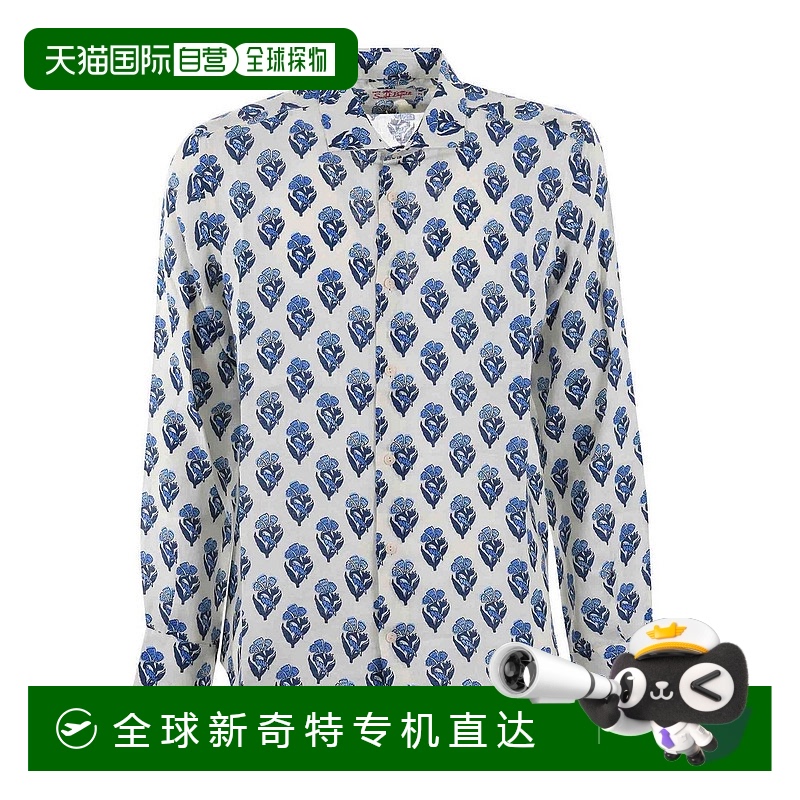1h可退 香港直邮MC2 Saint Barth 男士衬衫 PAMP00100815F AW2024