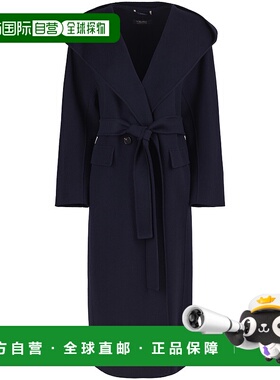 1h可退 香港直邮S MAX MARA 女士大衣 CASSIA081 AW2025 蓝色