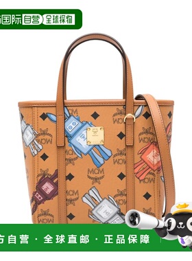 1h可退 香港直邮潮奢 MCM 女士 Toni Vi 迷你购物托特包 MWPGSMT0