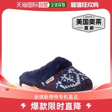 女式 Chenille Fairisle 拖鞋 厚呢大 Dearfoams Scuff Allison